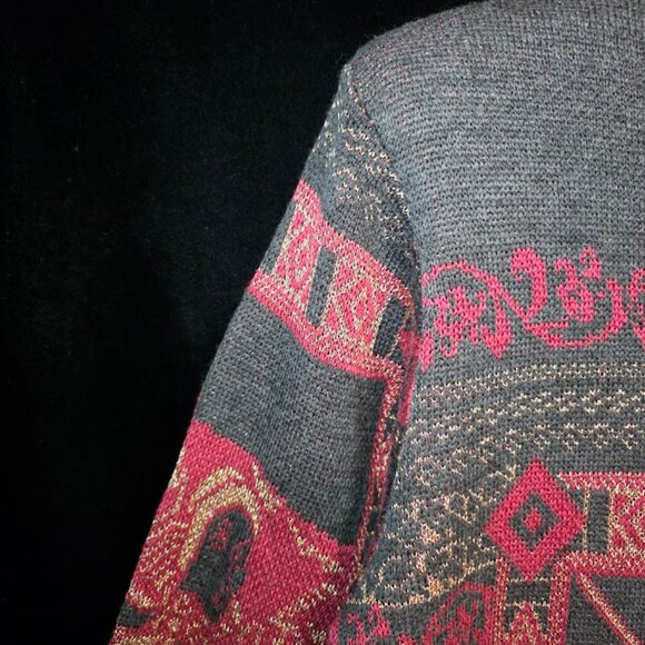 Vintage Neiman Marcus Graphic Sweater Women's - Picture 4 of 9